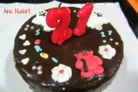   TARTA DAMERO 21 CUMPLEAÑOS 