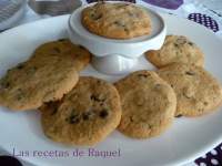   Galletas de mantequilla de cacahuete  y chocolate( Peanut butter cookie)