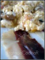   REVUELTO DE SETAS Y GAMBAS