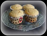   MAGDALENAS INTEGRALES CON SESAMO CASI LIGHTáS