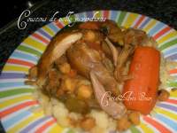   Couscous de pollo y verduras