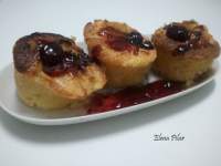   Pastelitos de Manzana y Grosellas con Crème Fraiche