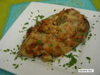   Berenjenas rellenas con bechamel