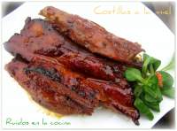   Costillas a la miel