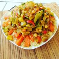   Couscous de verduras 