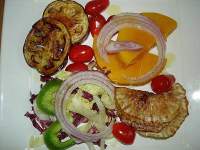   Cenar hoy.......lechuga y verduritas que rico!