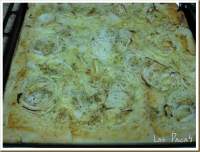   Pizza genovesa de cebolla (Fugazza) (Thmermomix)