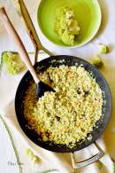 Falso couscous de coliflor verde / Chez Silvia