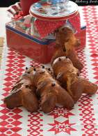   Grittibnz II con harina de espelta integral y sin huevo [versión monstruitos]