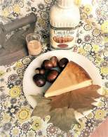   Tarta de queso y castañas