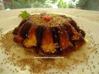   Flan de harina de almendras