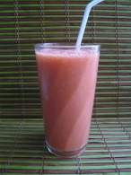   ZUMO DE SANDIA Y NECTARINA (CON BATIDORA)