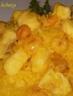   ARROZ CALDOSO DE RAPE Y GAMBAS