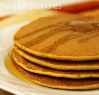   Pumpkin pancakes {tortitas de calabaza} 🇺🇸
