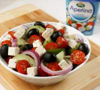   Horiatiki salata {ensalada griega} 🇬🇷
