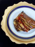   Berenjenas en Abanico {Horno]