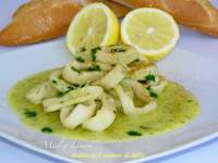 ANILLAS DE CALAMAR AL AJILLO