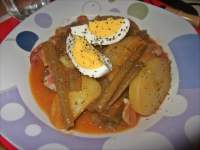   GUISO DE BORRAJA CON PATATAS