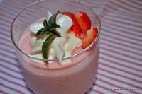   Mousse de fresas light