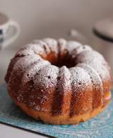   Bundt cake de turrón de Jijona