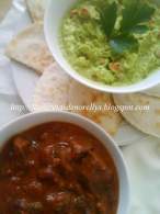   Tortillas de harina de trigo, Quesadillas, Guacamole y mi Chili con Carne