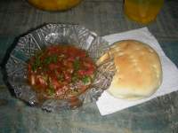   Chile. Trilla en el campo, una veraniega fiesta campesina.