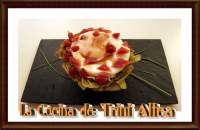   FLORES DE ALCACHOFA CON HUEVOS POCHADOS Y SALSA HOLANDESA