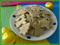   Biscotti con farina di ceci, arancia ed uvetta - Galletas de garbanzos, naranja y pasas