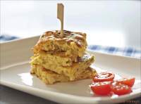   Pastel de puerro y gambas (  SORTEO!!)