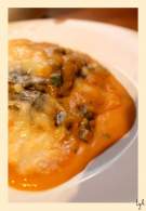   Lasaña negra de marisco... para Desafío en la cocina