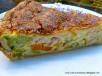   TARTA DE HORTALIZAS Y BEICON