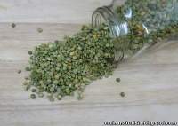   Hamburguesas de arvejas o guisantes secos 