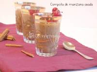   Compota de manzana asada