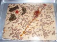   TARTA DE JIJONA CON CRUJIENTE DE CHOCOLATE