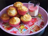   Magdalenas de piña y coco