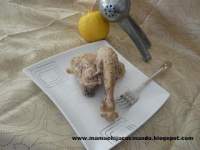 
Pollo al limon y oregano  