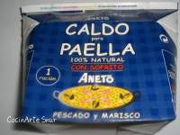   Fideuà negra con cigalas