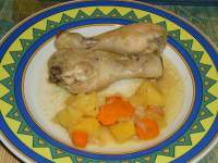   Pollo con cerveza Shandy