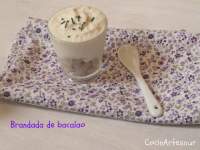   Brandada de bacalao con empredrado de fèsols