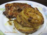   CODILLO DE CERDO ADOBADO AL HORNO