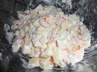   Ensalada de manzana y pollo