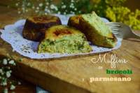
Muffins de brocoli y parmesano  