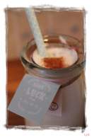   Leche merengada ... la bebida madrileña por excelencia ... para el 8ª Reto de la Marquesa de Parabere