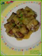   PENNUTO FELICE ALL'ARANCIA ovvero SEITAN ALL'ARANCIA - AVE FELIZ A LA NARANJA o sea SEITÀN A LA NARANJA