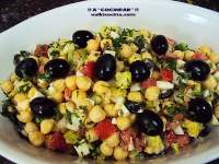 ENSALADA DE GARBANZOS A LA HIERBABUENA  