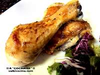 MUSLOS DE POLLO AL HORNO   