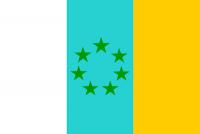   Tarta Bandera Canaria.