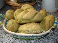   PANECILLOS DE ESPINACAS INTEGRALES