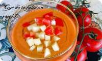   Gazpacho de manzanas