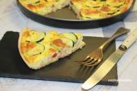   Quiche de gambas, vieiras y salmón ahumado (79ºdesafío en la cocina)